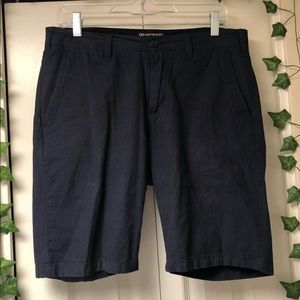 Navy Blue Business Casual Shorts